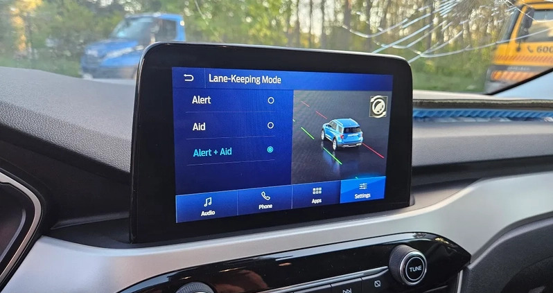 Ford Kuga cena 52700 przebieg: 17431, rok produkcji 2021 z Poznań małe 407